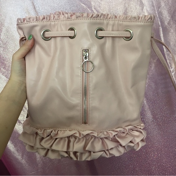 Kawaii pastel pink bag w 2 extra set of straps - Picture 1 of 8
